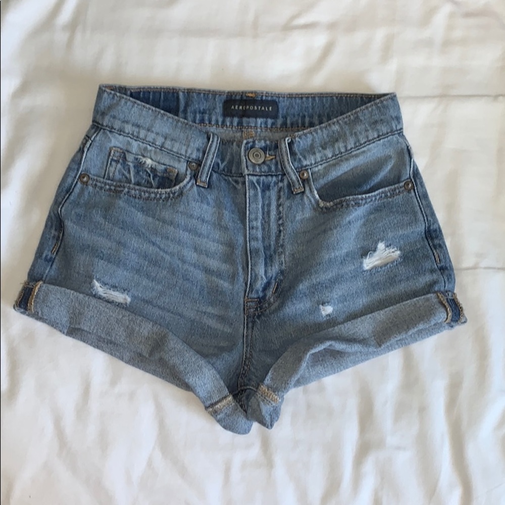 Aeropostale high waisted Mom shorts
